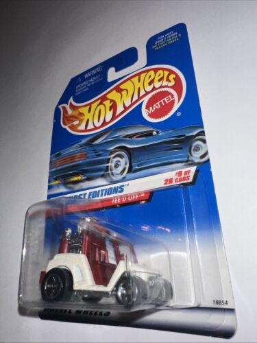 1998 HotWheels “Teed Off” Souped Up Golf Cart Diecast Toy Car Collectible NIP - Picture 3 of 5