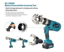 ZUPPER Akkuhydraulisches Universalwerkzeug Battery Cable Cutter Crimping 120KN