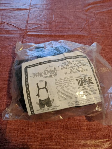 Big Dog Bdh-2000s Bdh2001s Treestands Full-body Fall Arrest Harness - Picture 1 of 2