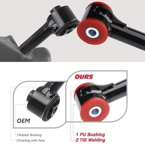 For 2-4'' Lift 2005-2022 Toyota Tacoma Hilux Fortune Front Upper Control Amrs - Picture 12 of 14
