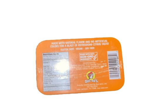 Nuovo Buc-ee's senza zucchero arancio acida, senza glutine, netto 50 minuti con etichetta 1,76 once - Foto 5 di 6