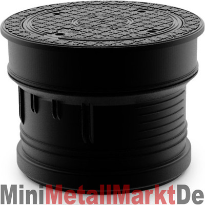 SCHACHTABDECKUNG 600 12,5T TELESKOPABDECKUNG SCHACHTDECKEL KANALDECKEL KG ROHR