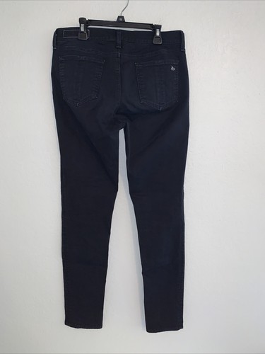 rag & bone/Jean Women's 29 Skinny, Black - Picture 7 of 7