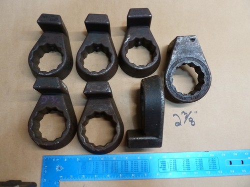 Muskegon Tools Piper Backup Flange Box End Wrench / Wrenches 2-3/8,  2-3/16,   2 - Picture 2 of 5