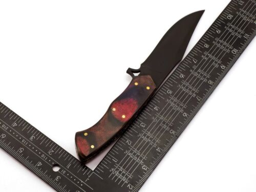 RaB Handmade Full Tang D2 St Tactical Camping Skinning Outdoor Hunting EDC Knife - Picture 8 of 8