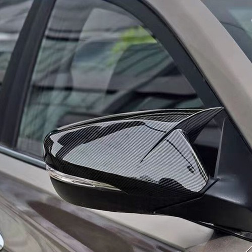 2 PIEZAS para Hyundai Veloster 2012-2017 fibra de carbono OX borde de espejo retrovisor. - Imagen 8 de 8