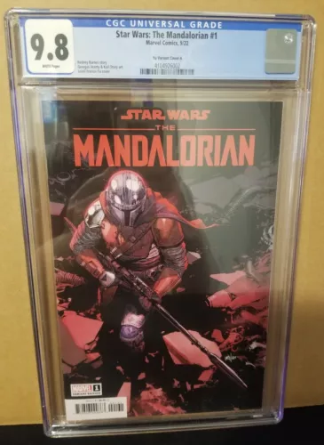 THE MANDALORIAN #1 CGC 9.8 1:50 LENIL YU VARIANT 1ST APP 2022 STAR WARS