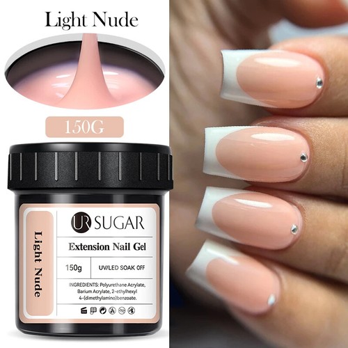 Gel de extensión de uñas 150 g gel UV gel duro para uñas gel de construcción autonivelante - Imagen 37 de 43