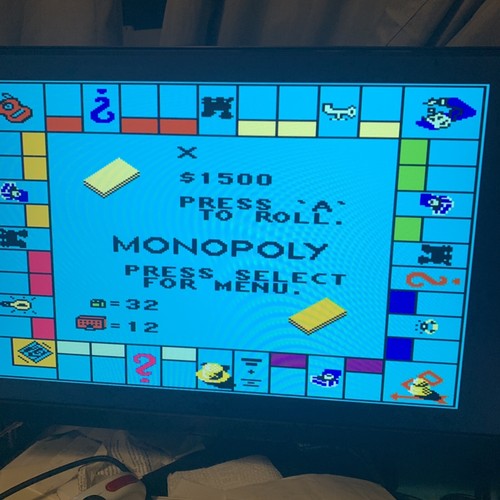 Monopoly (Nintendo Entertainment System, 1991) Tested Cleaned and Working - Picture 5 of 5