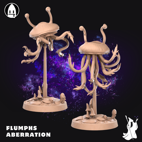 Flumphs Aberration DnD Miniatur 28mm 32mm 35mm D&D RPG Mini 3D gedruckt - Bild 1 von 4