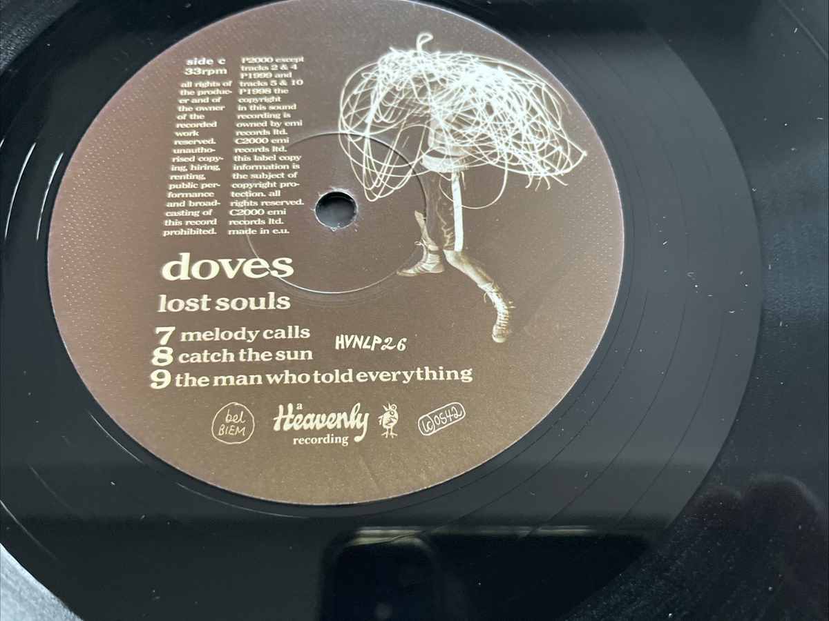 Doves – Lost Souls レコード UKオリジナル盤 Doves – Lost Souls レコード UKオリジナル盤