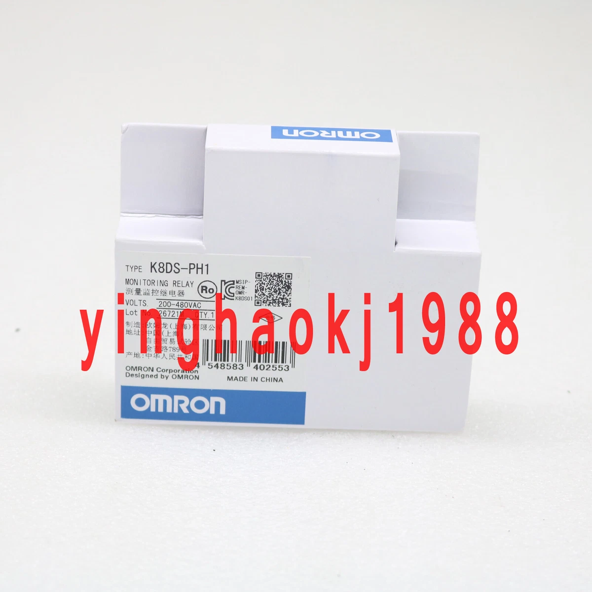 OMRON K8DS-PH1-001 Authentic Original MONITORING RELAY, 57% OFF