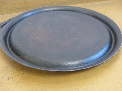 RARE! Vintage "Solid Steel" Cold Handle Cowboy Skillet Camping Frying Pan 10" - Picture 5 of 16