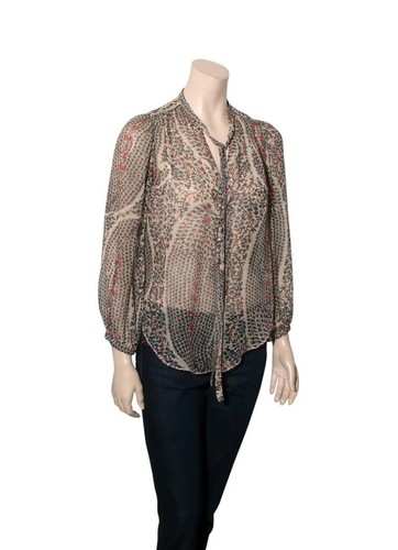Blusa de seda estampada ISABEL MARANT (TALLA 36) - Imagen 2 de 3