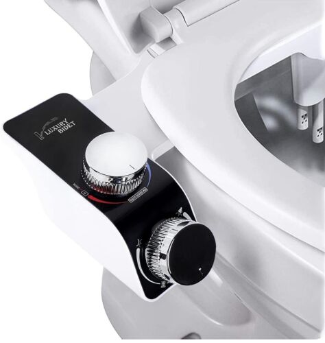 ANALIM Bidet Attachment for Toilet Seat, Non-Electric Bidet Hot and Cold Fresh