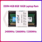 Crucial 4GB 8GB 16GB DDR4 2400 2666 3200 MHz SO-DIMM 1.2V 260Pin Laptop Speicher