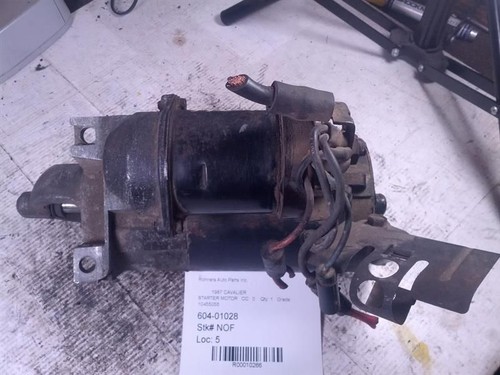 Starter Motor 6-191 Fits 83-91 6000 10266 - Picture 4 of 4