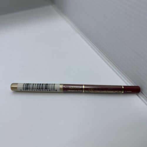 L'Oreal Crayon Petite Automatic Lip Liner Burgundy Made In Brazil - Picture 2 of 2