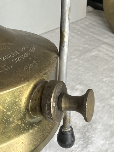 Vintage kerosene brass stove Fogão Hipólito Nº 2 Portugal Lamp - Picture 22 of 24