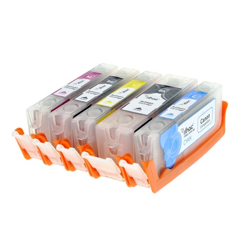 Refillable Ink Cartridges for Canon MG6865 MG6860 MG5765 using 670 671 cartridge - Picture 3 of 21