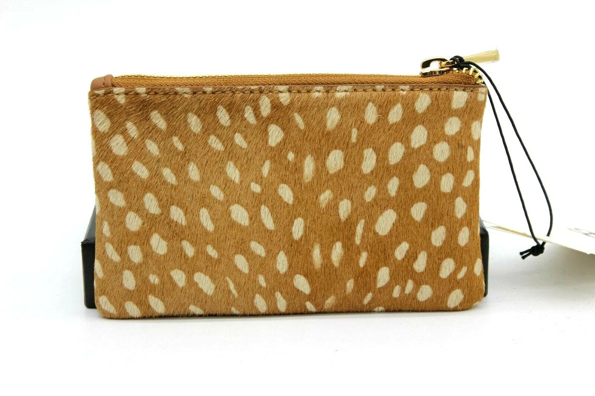 UGG SMALL ZIP POUCH IDYLLWILD BAG COW HAIR CHESTNUT COLOR eBay