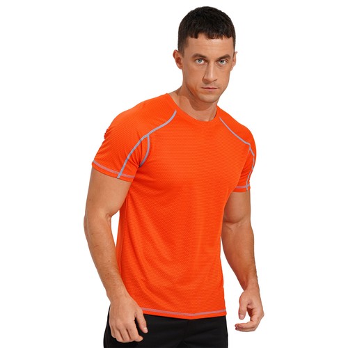 Para hombre Mangas Cortas Camiseta Secado Rápido Entrenamiento Gimnasio Atlético Ropa Activa Prendas para el torso - Imagen 50 de 68