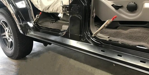 For Ford Expedition 2003-2017 Pair Steel Black Rust Repair Outer Rocker Panels - Picture 11 of 11