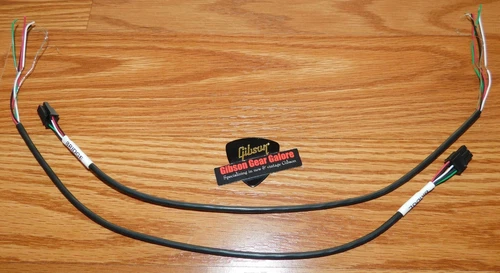 Gibson Les Paul Pickup Lead Set Quick Connect Guitar Parts HP SG 5 Wire 3 Pin