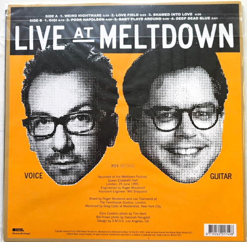 Elviss Costello & Bill Frisell Deep Dead Blue Limited ed  LP Album vinyl record - Picture 4 of 15