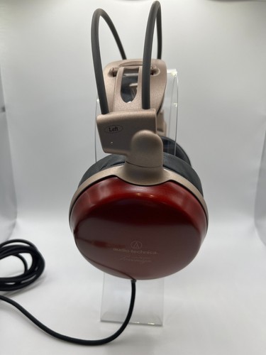 Audio Technica ATH-W1000 Wooden Hi-Fi Headphones Closed Back Japan - Mint S+ - Picture 2 of 19