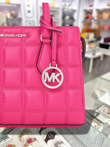 Michael Kors Sheila Small Women Lady Quilted Satchel Purse Bag Handbag Satchel - Picture 31 of 35