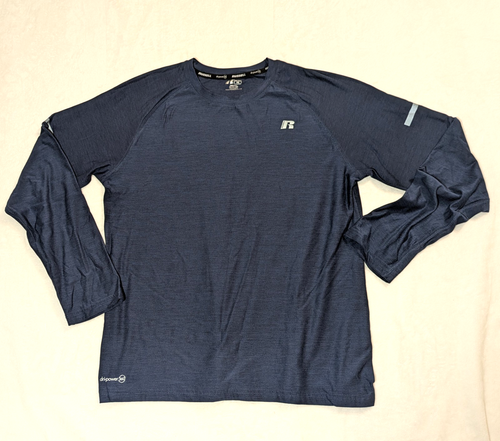 Camisa Russell Dri-Power 360 Juvenil Ajustada Cálida Capa Base XXL (18) Azul Oscuro - Imagen 1 de 7