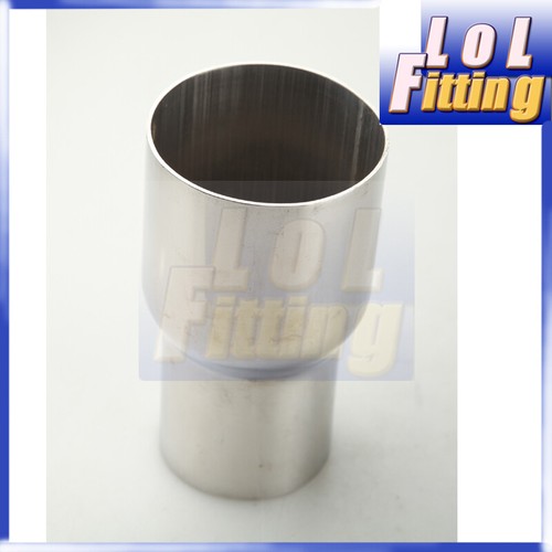 US SHIP 2.5" To 2.75" Stainless Steel Exhaust Pipe Connector Joiner Coupler - Picture 3 of 5