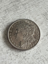 Pair of rare USA Morgan Silver Dollar Coin 1879 & 1885