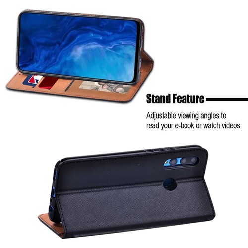 PU Leather Stand Wallet Cover Case For Huawei NOVA 5T/Y5/Y6 2019/Y6 Pro/Y9 Prime - Picture 6 of 22