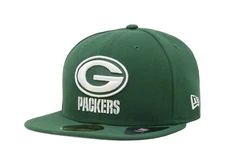 New Era 59Fifty Men Women Cap NFL League Basic Green Bay Packers Team Fitted Hat