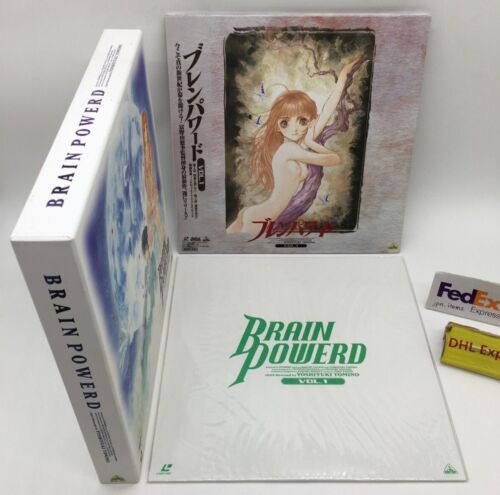 Brain Powerd Anime LD-BOX Laser Disc Vol.1 1998 Yoshiyuki Tomino NTSC Japan - Picture 4 of 12