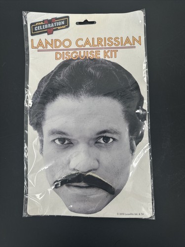 Lando Calrissian Disguise Kit Star Wars Celebration Rare - Picture 1 of 6