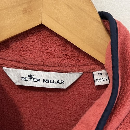 PETER MILLAR 2019 MOUNTAINSIDE MEN'S SHERPA FLEECE VEST M ($179) - Picture 4 of 11