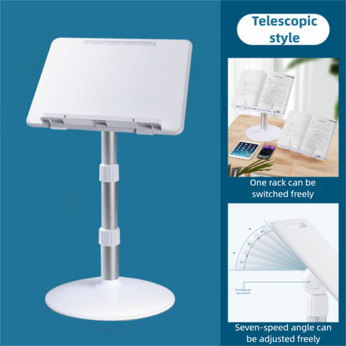 Laptop Stand Lifting Reading Stand Multifunctional Folding Book Holder  Pad - Afbeelding 4 van 14