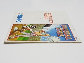 Baseball Stars Authentic Original NES Nintendo Manual Only