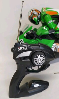 Rare Vintage Nikko Kawasaki Ninja RC 1:5 Scale Motorcycle Rare Vintage Nikko Kawasaki Ninja RC 1:5 Scale Motorcycle