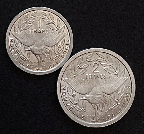 New Caledonia 1949 1 & 2 Francs