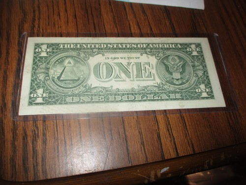 2017 $ 1 US LEGAL TENDER LOW SERIAL NUMBER THREE DIGITS~00000715~ - Picture 3 of 3