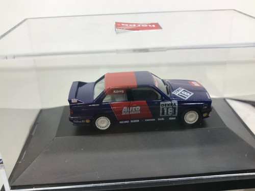 HERPA 035774 BMW E30 M3 AUTO MAASS DTM '93 #18 KONIG -1:87 H0- GOOD IN BOX - 316 - Imagen 3 de 5