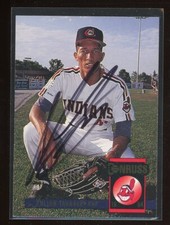 1994 Donruss JULIAN TAVAREZ Signed Card autograph auto INDIANS CARDINALS