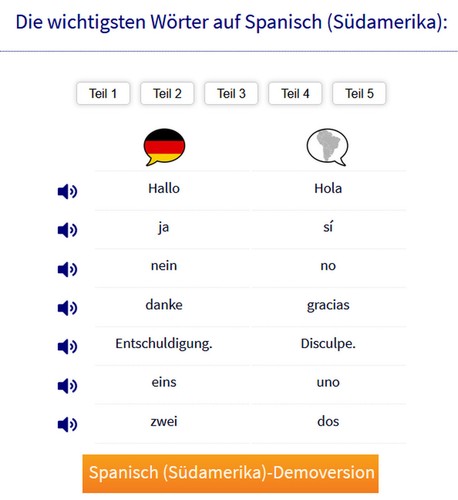 81 Sprachen von A bis Z Multimedia-Sprachkurs Demo vor Kauf der Vollversion - Bild 136 von 165