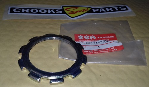NOS 62194-27C20 RM125 / RM250 / RMX250 Suzuki Rear Shock Absorber Spring Nut - Picture 4 of 5