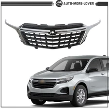 Front Bumper Grille Chrome And Black For Chevrolet Equinox 2022-2023