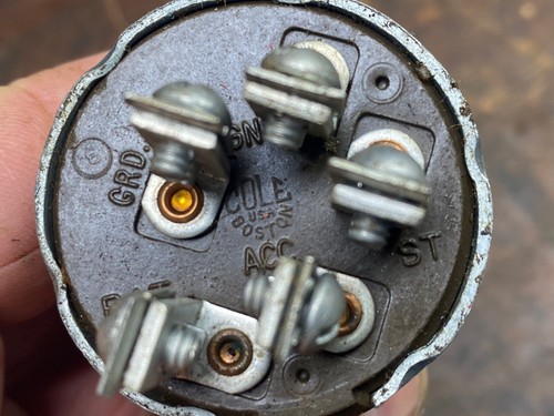 Vintage COLE HERSEE CO. DISCONNECT SWITCH, Boston USA - Picture 7 of 11